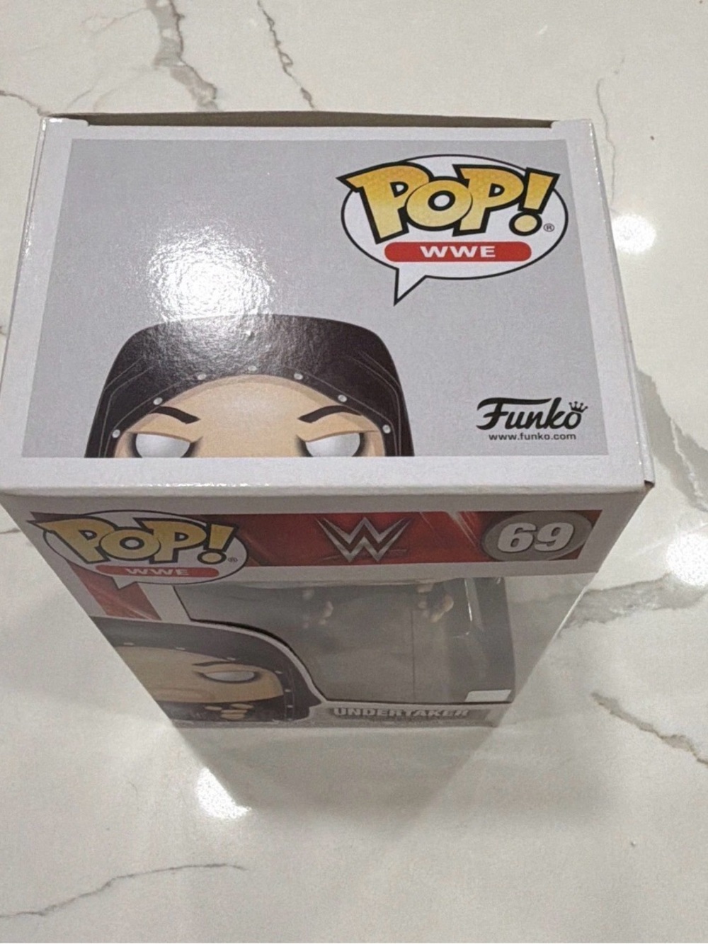 Funko Pop! WWE Undertaker Vinyl Figure #69 2019 Original Unopened Box - Picture 6 of 8